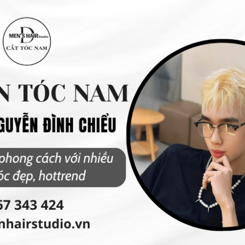 Salon tóc nam đường Nguyễn Đình Chiểu – Chuyên tạo nhiều kiểu tóc đẹp, hot trend
